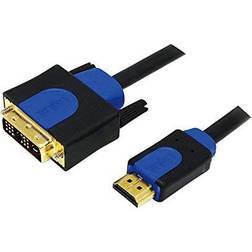 LogiLink Gold HDMI - DVI-D Single Link 2m