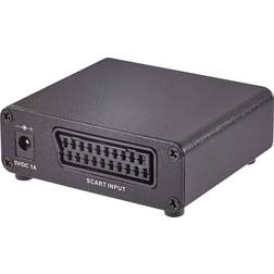 SpeaKa Professional SCART-HDMI/3.5mm F-F Adapter