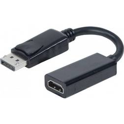 EXC HDMI-DisplayPort 1.2 M-F 0.1m