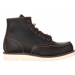 Red Wing 6 Inch Moc Toe - Black
