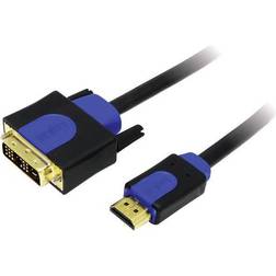 LogiLink Gold HDMI - DVI-D Single Link 10m