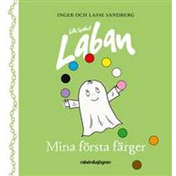 Lilla Spöket Laban - Mina första färger (Board book)