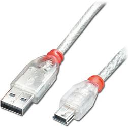Lindy USB A - USB Mini-B 2.0 0.2m