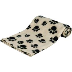 Trixie Beany Comfort Blanket (Beige with Black Paws)