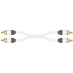 Real Cable Moniteur 2RCA-1 2RCA - 2RCA 2m