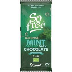 Plamil So free Intense Mint Organic Dark Chocolate 80g