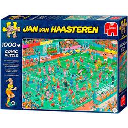 Jumbo Jan Van Haasteren WC Womens Soccer 1000 Pieces