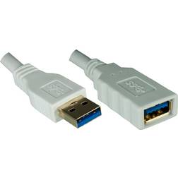 Dinic USB A-USB A M-F 3.1 (Gen.1) 2m