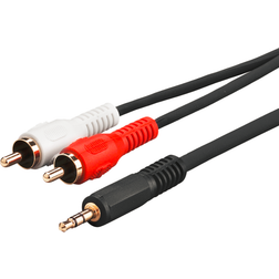 MicroConnect Gold 3.5mm - 2RCA 10m