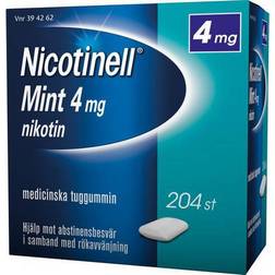 Nicotinell Mint 4mg 204 st Tuggummi