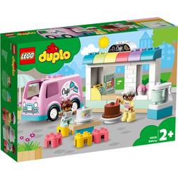 Lego Duplo Town Bakery Playset with Cafe Van 10928