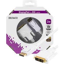 Deltaco DVI-D Single Link - DisplayPort 1m