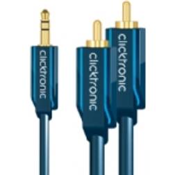 ClickTronic Casual MP3 3.5mm - 2RCA 1m
