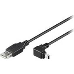 MicroConnect USB A - USB Mini-B 5-pin (angled) 2.0 1.8m