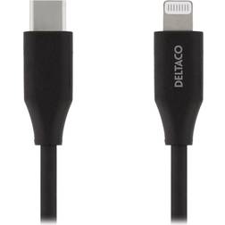 Deltaco USB C-Lightning 1m