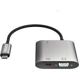 Kanex USB C-VGA/USB C/USB A 3.0 Adapter