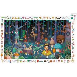 Djeco Puzzle Observation Enchanted Forest 100 Bitar