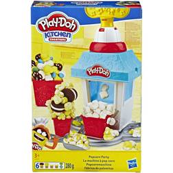 Hasbro Popcorn Machine with 6 Cans of Play Doh