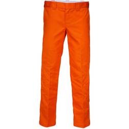 Dickies 873 Slim Fit Straight Leg Work Pants - Energy Orange