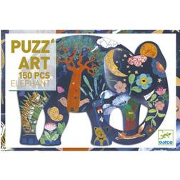 Djeco Puzz Art Elephant 150 Bitar