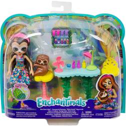 Mattel Enchantimals Slow Down Salon & Sela Sloth