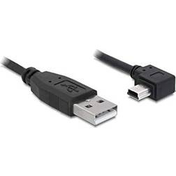 DeLock USB A - USB Mini-B (angled) 2.0 2m