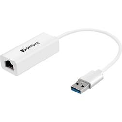 Sandberg USB A 3.0 - RJ45 M-F Adapter