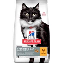 Hill's Science Plan Sterilised Mature Adult 7+ Cat Food with Chicken 1.5