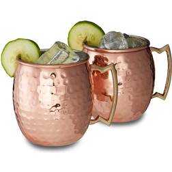 Relaxdays Moscow Mule Mugg 50cl 2st