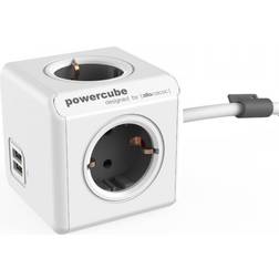 allocacoc PowerCube Extended 4-way 1.5m