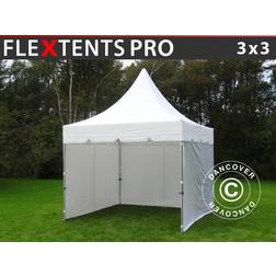 Dancover Folding Pro PagodaTent incl. 4sider 3x3 m