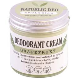 Naturlig Deo Ekologisk Deo Cream Grapefrukt 60ml