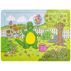 Teddykompaniet Bolibompa Dragon in the Garden Puzzle 24 Bitar