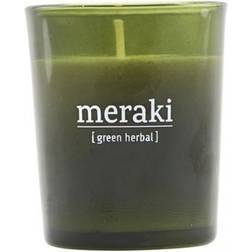 Meraki Green Herbal Small Doftljus