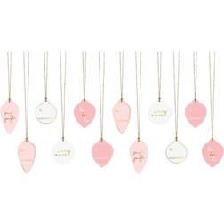 PartyDeco Gift Tags Baubles 12-pack