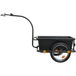 RawLink BicycleTrailer with Removable Solid Plastic Box