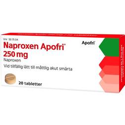 Naproxen Apofri 250mg 20 st Tablett