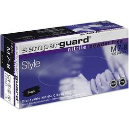 Semperguard Nitrile Style Powder-Free Disposable Gloves 100-pack