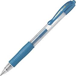 Pilot G2 Metallic Blue Gel Pen 0.7mm