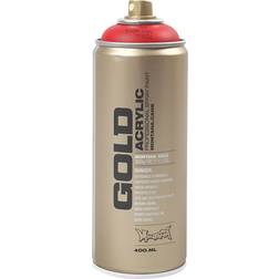 Montana Cans Gold Acrylic Professional Spray Paint Red 400ml