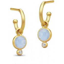 Julie Sandlau Prime Earrings - Gold/Blue