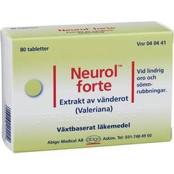 Abigo Pharma A S Neurol Forte 80 st