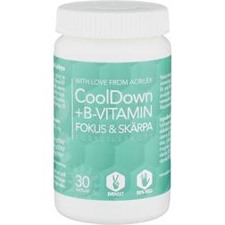 Acrilex Egenvård Cooldown + B-Vitamin 30 st