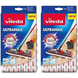 Vileda UltraMax 2in1 Microfibre Pads 2-pack c