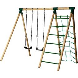 Hörby Bruk Tree Active High Swing with Climbing Net