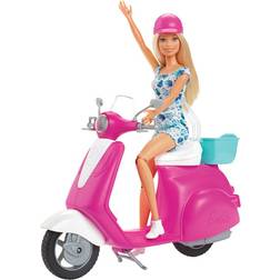 Barbie Doll & Scooter GBK85