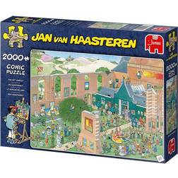 Jumbo Jan Van Haasteren the Art Market 2000 Pieces