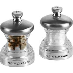 Cole & Mason Button Pepparkvarn, Saltkvarn 2st 6.7cm
