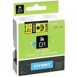 Dymo Label Cassette D1 Black on Yellow 1.9cmx7m