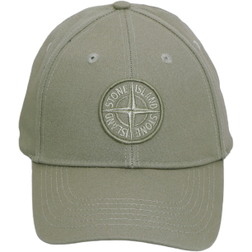 Stone Island Logo Patch Cap - Olive